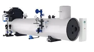 Coal fired SZL double drum water tube chain grate steam boiler