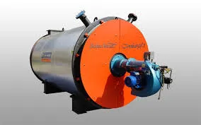 Vertical YQL gas oil fired thermal oil boiler