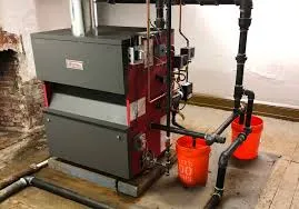 Gas oil fired WNS seires automatic hot water boiler