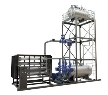 Waste heat recovery industrial steam boiler
