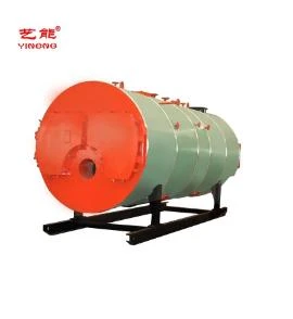 Water tube gas fired steam boiler