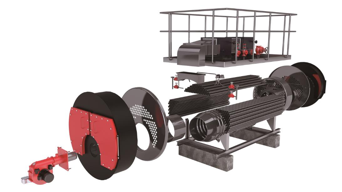 high quality fire tube steam boiler