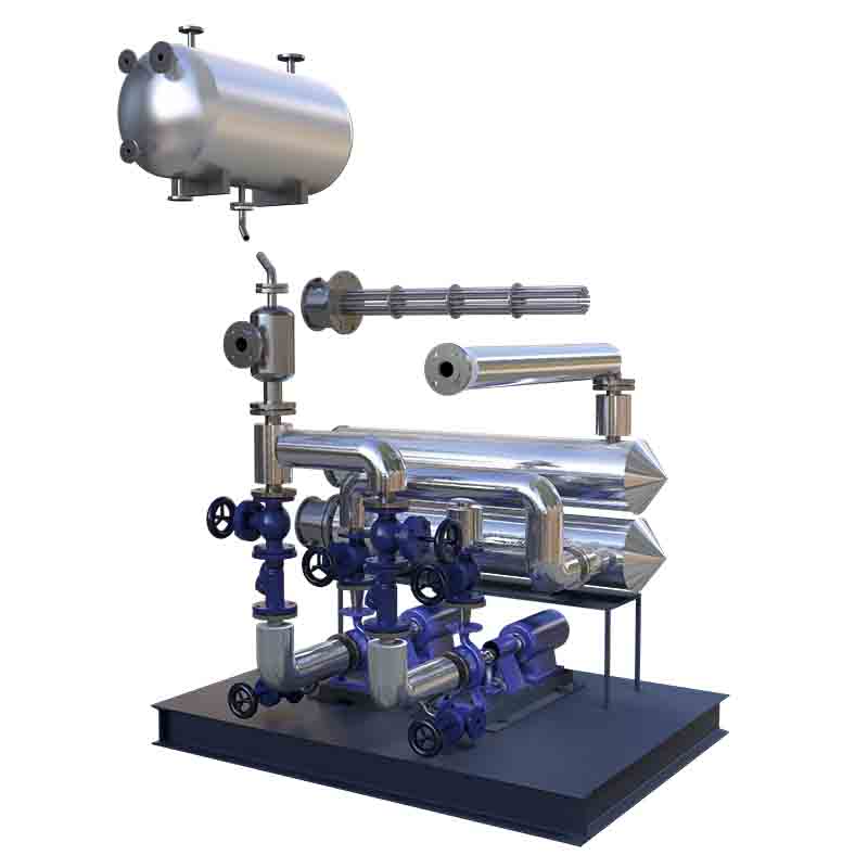 thermal oil boiler for press machine
