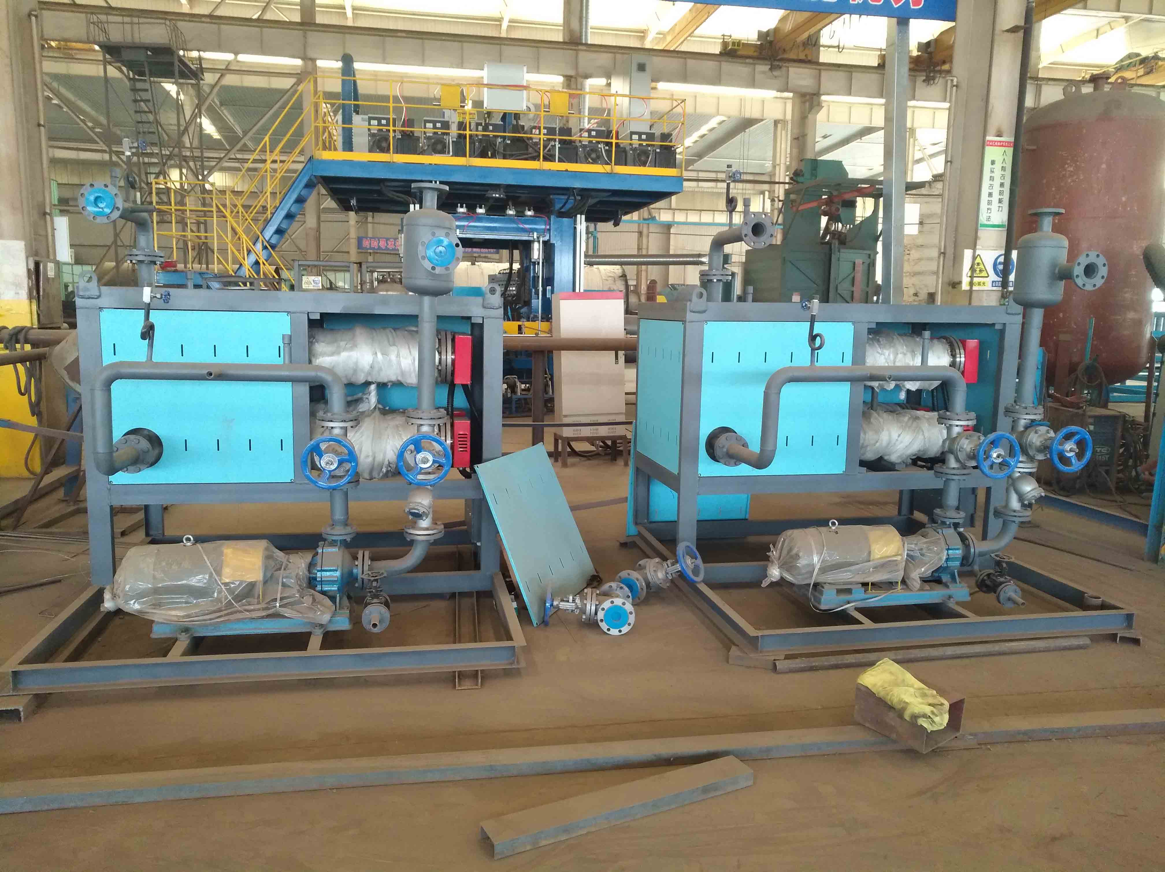Waste heat recovery industrial steam boiler
